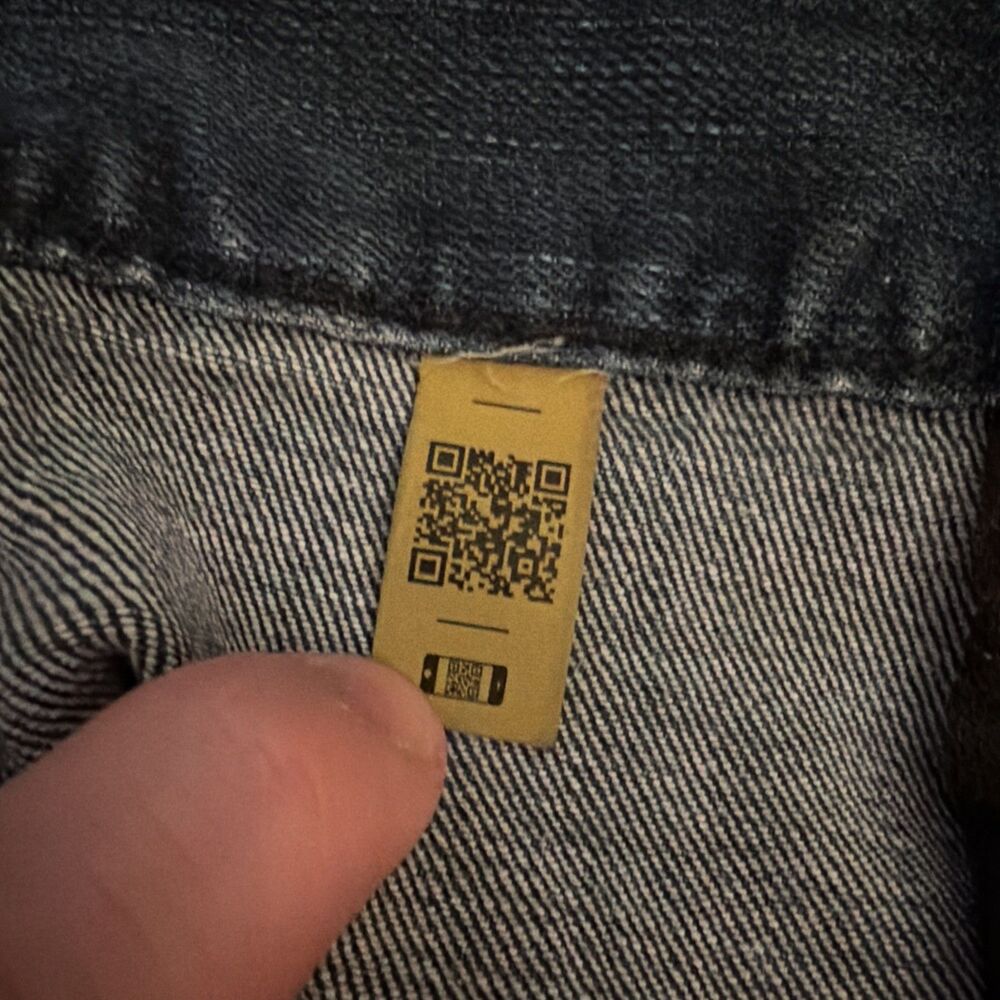 ~EUC~Polo Ralph Lauren Jeans Mens 40x30 Blue Hampton Relaxed Straight Denim - Picture 5 of 10